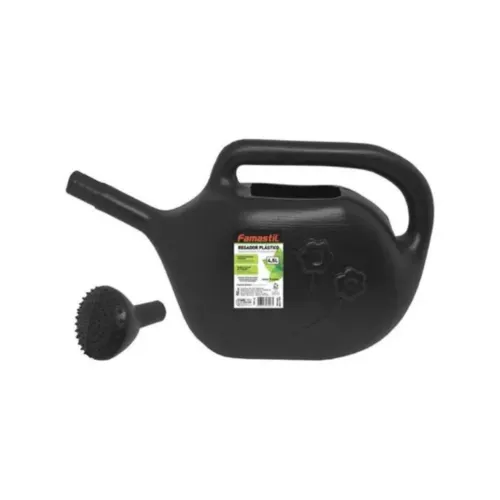 Regador Plastico 4.5 Litros Preto Famastil