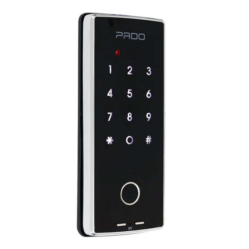 Fechadura Digital Biometrica Embutir FDE-101 Rolete Magnetico Pado