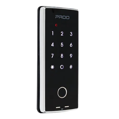 Fechadura Digital Biometrica Embutir FDE-101 Rolete Magnetico Pado