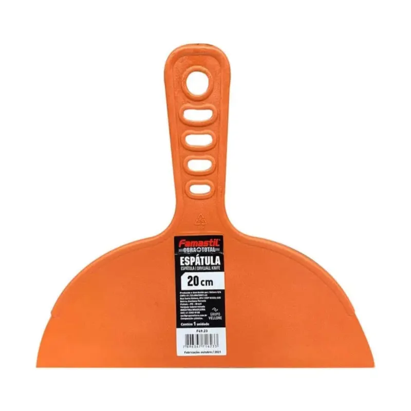 Espatula Plastica Lisa 20Cm Famastil