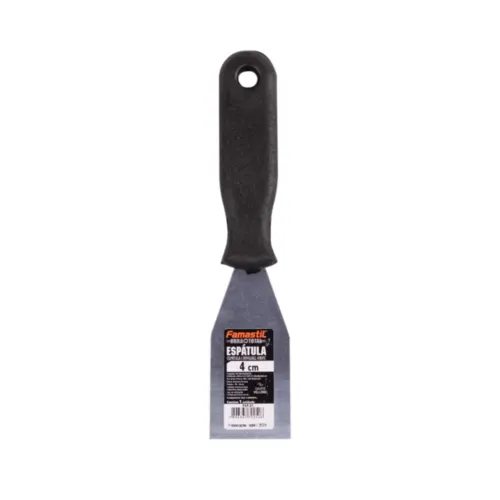 Espatula 4Cm Aco Cabo Plastico Famastil