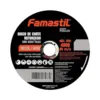 Disco De Corte Metal E Inox 115(4,5)X1,6X 22,2 MM Famastil