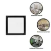 Painel Led Embutir 18W Quadrado 22x22 4000K Preto Bivolt Foxlux