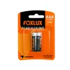 Pilha Alcalina Palito AAA Blister Com 2 Pilhas Foxlux