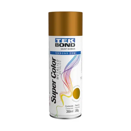 Tinta Aerossol Cobre Metalico 350ML / 250G Tekbond