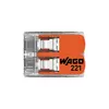Conector Emenda 2 polos 4mm 221 Wago