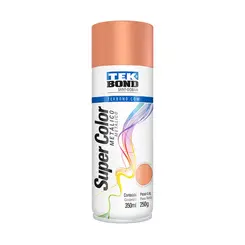 Tinta Aerossol Cobre Rose Metalico 350ML / 250G Tekbond
