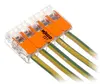 Conector Emenda 5 Polos 4mm 221 Wago
