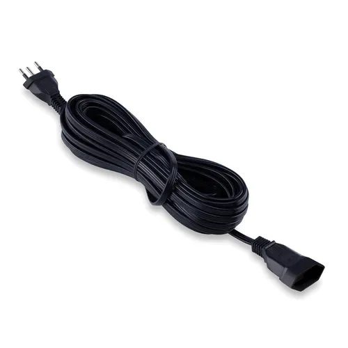 Cordao Prolongador Tripolar 10M Preto Force line*
