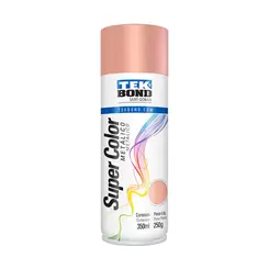 Tinta Aerossol Rose Gold Metalico 350ML / 250G Tekbond
