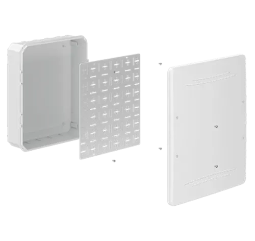 Quadro Distribuicao Embutir Vdi Qdw02 24 Be 30x30 Branco Weg