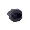 Pino Adaptador Pino Tri Ant P/ Tomada Tri Ant Preto Force line*