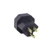 Pino Adaptador Pino Tri Ant P/ Tomada Tri Ant Preto Force line*