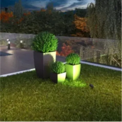 Espeto Led Para Jardim 5W Verde Bivolt Foxlux