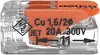 Conector Emenda 2 Polos 4mm Flowpack C/ 6 Unidades 221 Wago