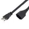 Cordao Prolongador Tripolar 3X2,5MM 5M 20A Preto Force line*