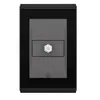 Modulo Tomada Antena TV Preto