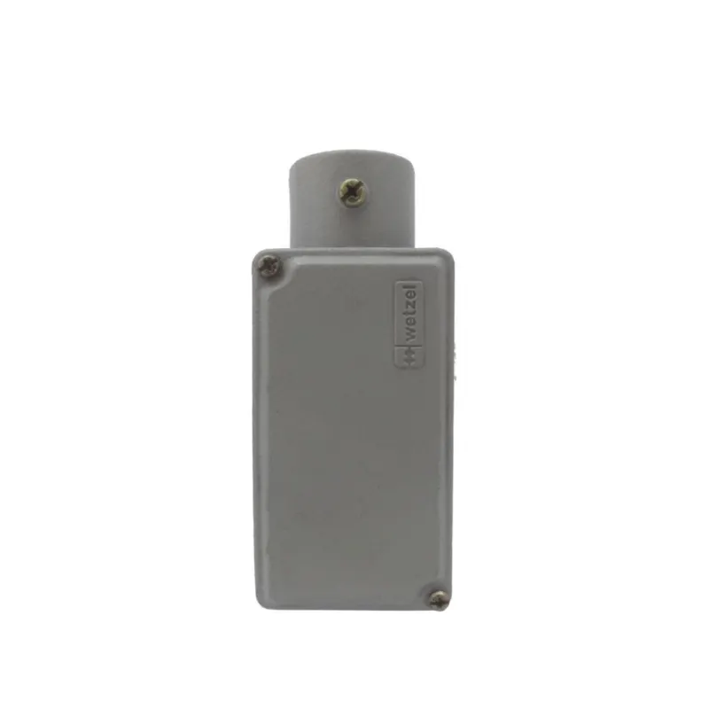 Condulete Aluminio Cinza ( E ) 1" Tampa Cega Vedada PVC BSP Wetzel
