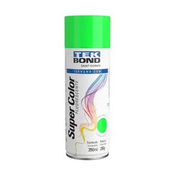 Tinta Aerossol Verde Fluorescente 350 ML / 250G Tekbond