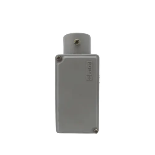 Condulete Aluminio Cinza ( E ) 1.1/2" Tampa Cega Vedada PVC BSP Wetzel