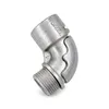 Conector Box Curvo Aluminio 1/2" c/Tampa Wetzel