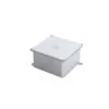 Caixa Passagem Aluminio Cinza 4040-20 Tampa Reversivel Wetzel