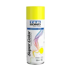 Tinta Aerossol Amarelo Fluorescente 350ML / 250G Tekbond