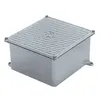 Caixa Passagem Aluminio Cinza 2020-10 Tampa Reversivel Wetzel
