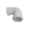 Cotovelo PVC 3/4" P/Condulete s/Rosca Branco Wetzel