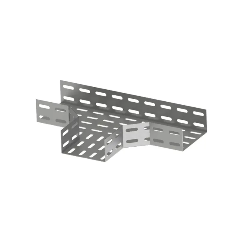 Te Horizontal 90º Liso P/ Eletrocalha Sem Virola 200X100X150mm Perfil Lider