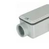 Condulete Aluminio Cinza ( X ) 1/2" Tampa Cega Vedada PVC BSP Wetzel