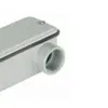 Condulete Aluminio Cinza ( X ) 1/2" Tampa Cega Vedada PVC BSP Wetzel