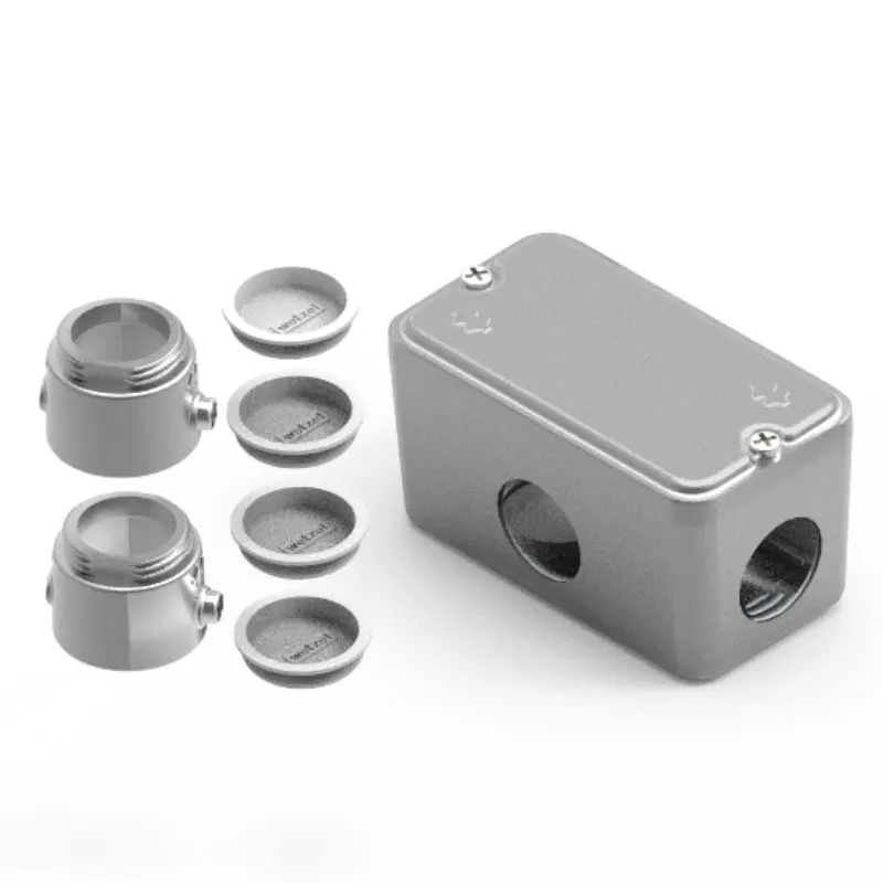 Conjunto Condulete Aluminio ( X ) 1" Tampa Cega Wetzel