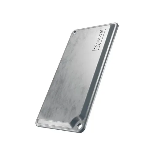 Tampa Condulete Aluminio 1" Cega C/Vedacao s/PinturaWetzel