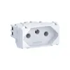 Modulo Tomada 2P+T 10A 250V Branco Wetzel