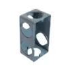 Condulete Multiplo PVC ( L ) 6 Saidas Cinza 1" Wetzel
