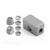 Kit Condulete Aluminio Prata ( X ) 3/4" C/Tampa Cega Wetzel