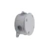 Caixa Passagem Aluminio 1/2" Redonda Cinza Wetzel