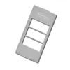 Tampa Condulete PVC 1/2" 3/4" 3 Modulos HorizontalCinza Wetzel