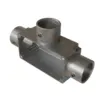 Condulete Aluminio ( T ) 3/4" S/Tampa S/ Rosca S/ Pintura Wetzel