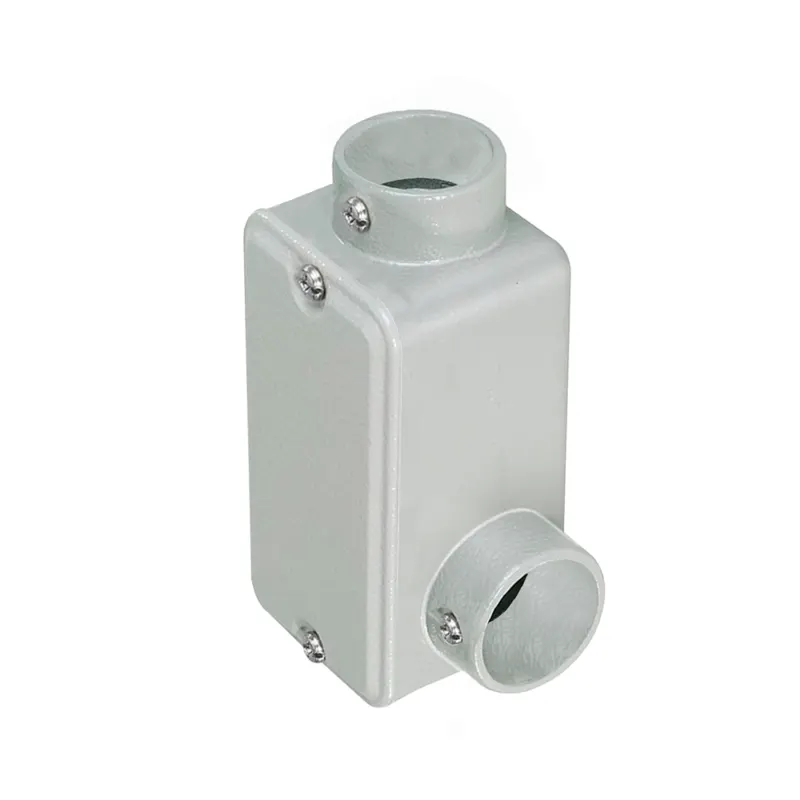Condulete Aluminio Cinza ( LR ) 1.1/4" C/Tampa S/Vedacao S/Rosca Wetzel