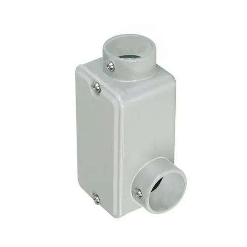 Condulete Aluminio Cinza ( LR ) 1.1/4" C/Tampa S/Vedacao S/Rosca Wetzel
