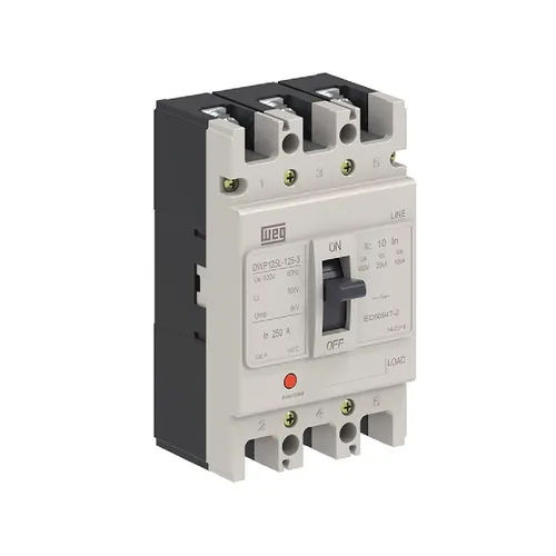 Disjuntor Tripolar Caixa Moldada 70A Dwp125L-70-3 Weg