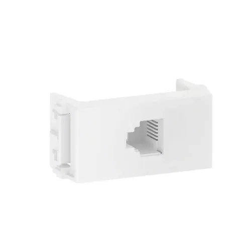 Modulo Tomada RJ11 4F Branco