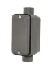Condulete Aluminio Cinza ( C ) 3/4" Tampa Cega Vedada PVC BSP Wetzel