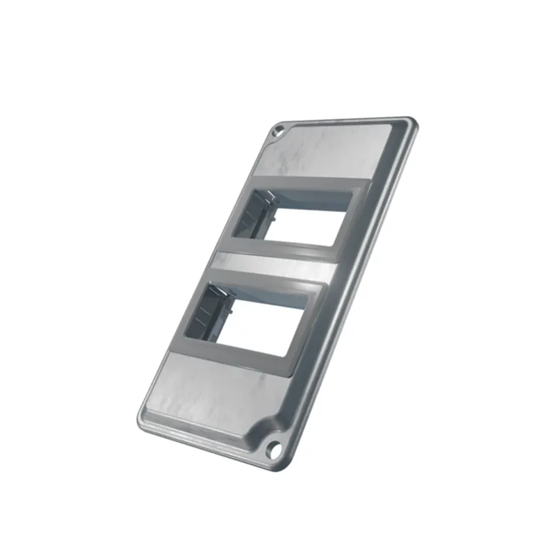 Tampa Condulete Aluminio 1" 2 Postos Horizontais Wetzel