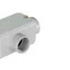 Condulete Aluminio Cinza ( LL ) 2.1/2" Tampa Cega Vedada PVC BSP Wetzel