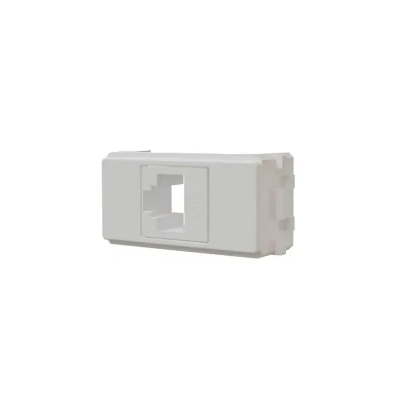 Modulo Tomada RJ45 CAT5E Branco Wetzel