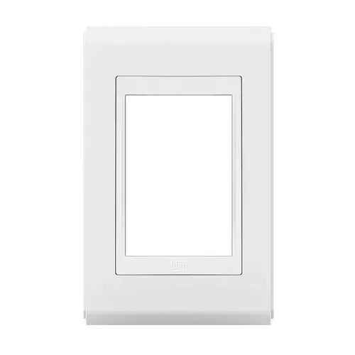 Placa 3 Modulos 4X2 Branco 13803804