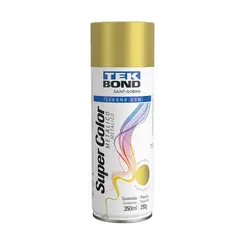 Tinta Aerossol Dourado Metalico 350ML / 250G Tekbond